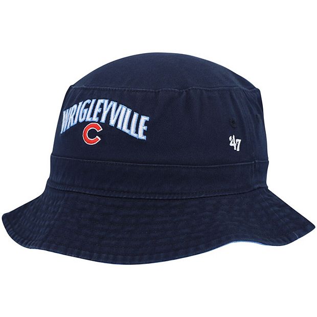 Men's '47 Navy Chicago Cubs 2021 MLB City Connect Team Bucket Hat