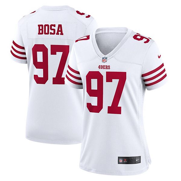 Women's San Francisco 49ers Nick Bosa Nike Scarlet Game Player Jersey