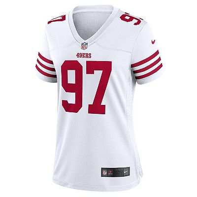 Women s Nike Nick Bosa White San Francisco 49ers Player Game Jersey