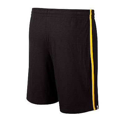 Men's Colosseum Black Iowa Hawkeyes Thunder Slub Shorts