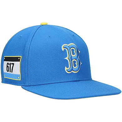 Men's '47 Blue Boston Red Sox 2021 City Connect Captain Snapback Hat