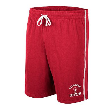 Men's Colosseum Cardinal Stanford Cardinal Thunder Slub Shorts