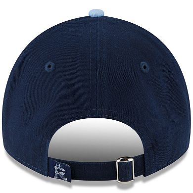 Men's New Era Navy Kansas City Royals 2022 City Connect 9TWENTY Adjustable Hat