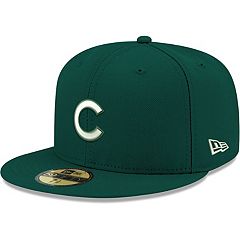 Men's New Era White/Navy Chicago Cubs Cooperstown Collection West Side  Grounds Chrome 59FIFTY Fitted Hat