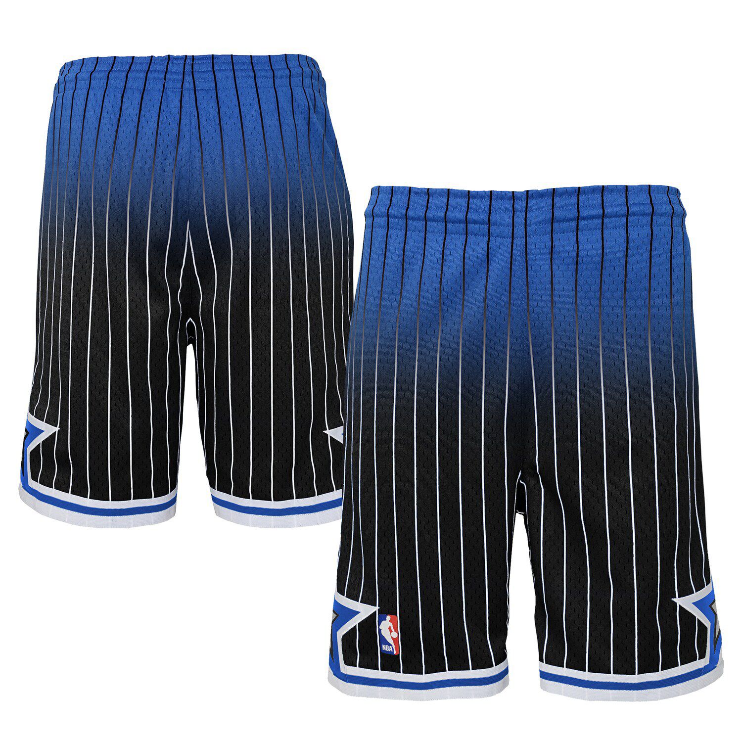 Men's Mitchell & Ness Royal Orlando Magic Big & Tall Hardwood Classics Team  Swingman Shorts