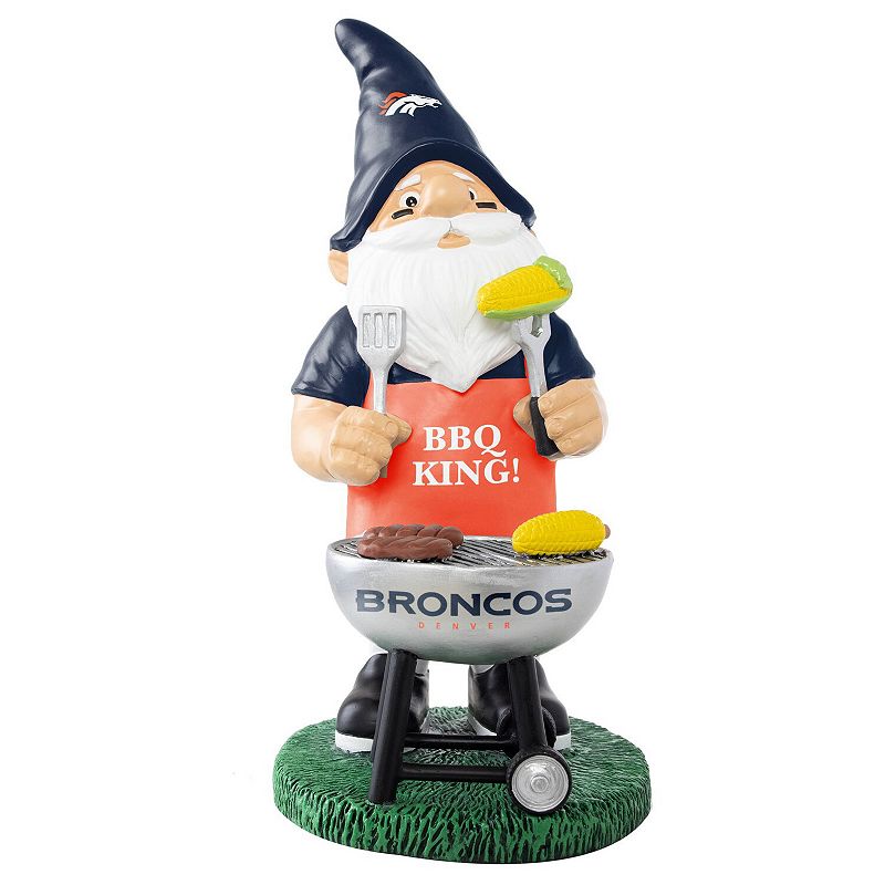 FOCO Denver Broncos Grill Gnome, Multicolor
