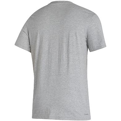 Men's adidas Heathered Gray Florida Panthers Amplifier T-Shirt
