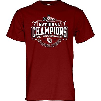 Men's Blue 84 Crimson Oklahoma Sooners 2022 NCAA Women's Gymnastics ...