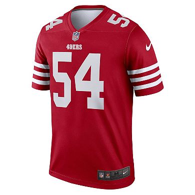 Men's Nike Fred Warner Scarlet San Francisco 49ers Legend Jersey