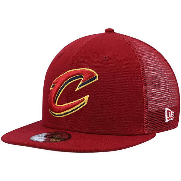 Cleveland Cavaliers New Era Official Logo 9TWENTY Team Color Adjustable Hat  - Wine