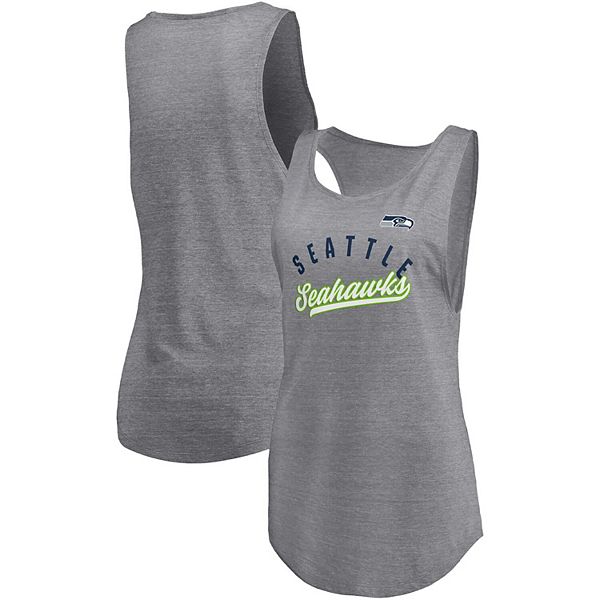 Women's Concepts Sport Heathered Gray/Black Seattle Seahawks