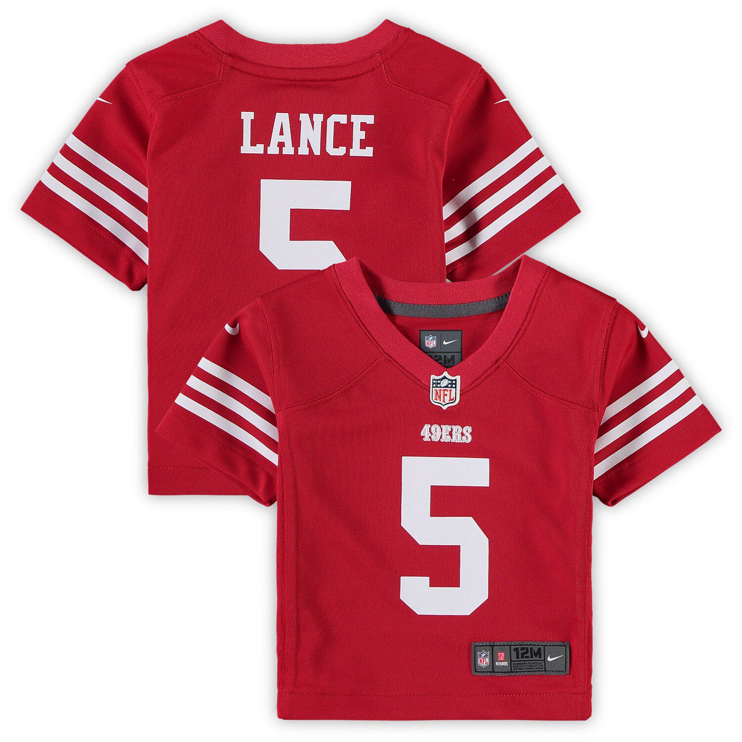 Youth Deebo Samuel Scarlet San Francisco 49ers Mainliner Player Name &  Number Long Sleeve T-Shirt