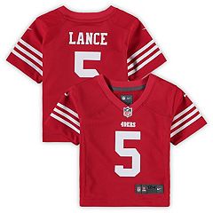 Trey Lance San Francisco 49ers Nike Infant Romper Game Jersey - Scarlet