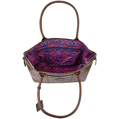 Chicago Cubs Cathy Glove Leather Tote