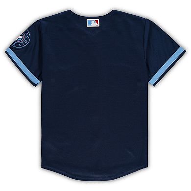 Preschool Nike Navy Chicago Cubs MLB City Connect Replica Team Jersey