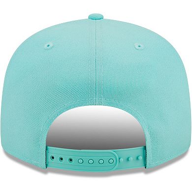 Men's New Era Turquoise Cleveland Indians Cooperstown Collection Spring ...