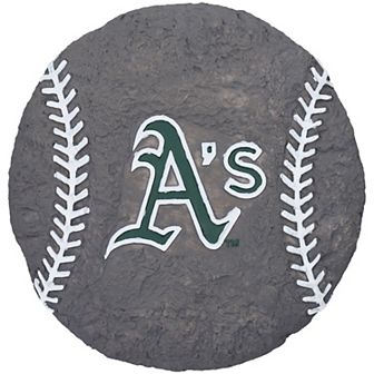 FOCO Oakland Athletics Ball Garden Stone