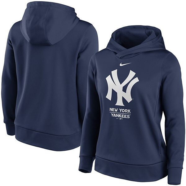 Women's Nike Navy New York Yankees Alternate Logo Performance Pullover  Hoodie