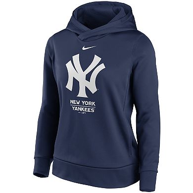 Women's Nike Navy New York Yankees Alternate Logo Performance Pullover ...