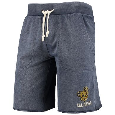 Men's Heathered Navy Alternative Apparel Cal Bears Victory Lounge Shorts