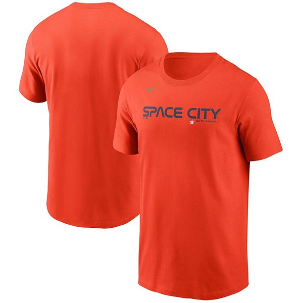Men's Nike Orange Houston Astros 2022 City Connect Wordmark T
