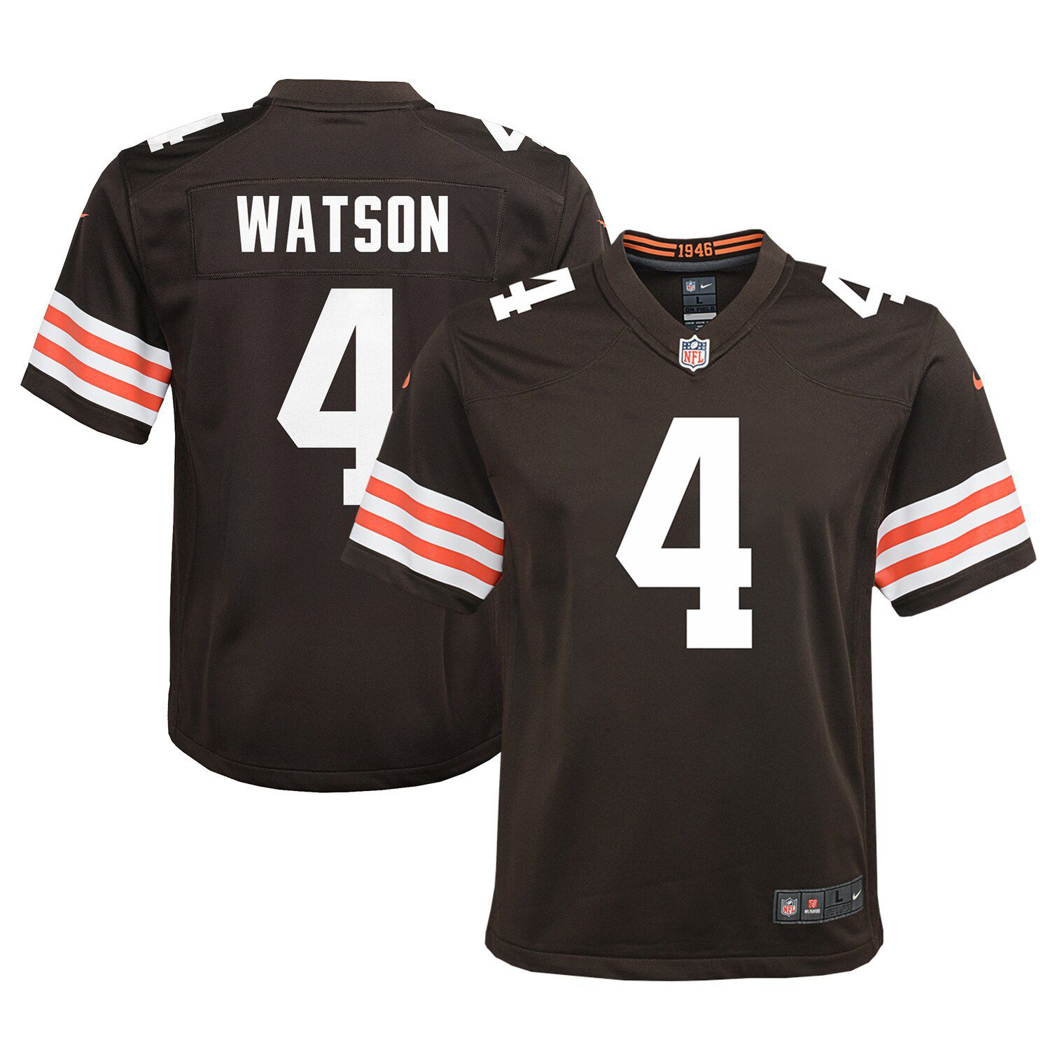 Nike Men's Nike Deshaun Watson White Cleveland Browns Vapor