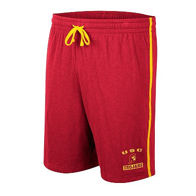 Men's Colosseum Cardinal USC Trojans Thunder Slub Shorts