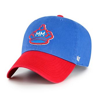 Men's '47 Blue Miami Marlins Area Code City Connect Clean Up Adjustable Hat