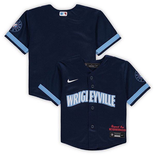 Nike Navy Chicago Cubs 2021 City Connect Replica Jersey