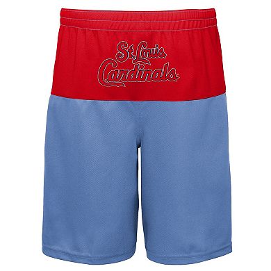 Youth Nolan Arenado Light Blue St. Louis Cardinals Pandemonium Name & Number Shorts
