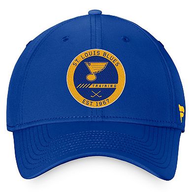 Men's Fanatics Blue St. Louis Blues 2022 Authentic Pro Training Camp Flex Hat
