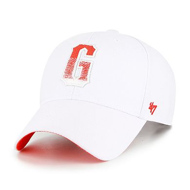 Men's '47 White San Francisco Giants City Connect MVP Adjustable Hat