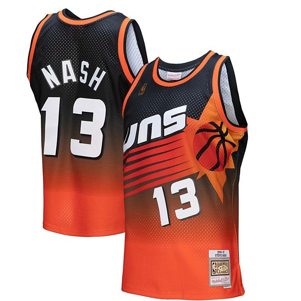 Men's Mitchell & Ness Steve Nash Orange/Black Phoenix Suns 1996/97