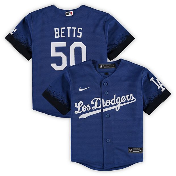 Toddler Nike Mookie Betts Royal Los Angeles Dodgers City Connect Replica  Player Jersey