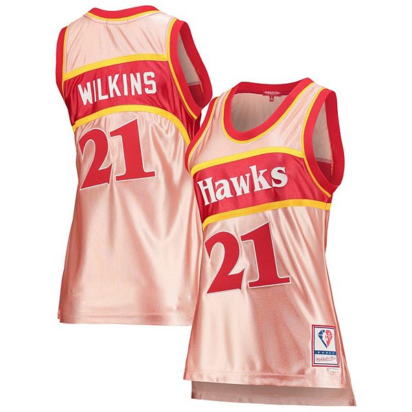 75th Anniversary Gold Swingman Dominique Wilkins Atlanta Hawks