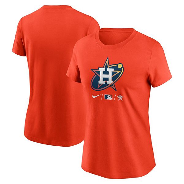 Youth Houston Astros Orange Wordmark Team T-Shirt