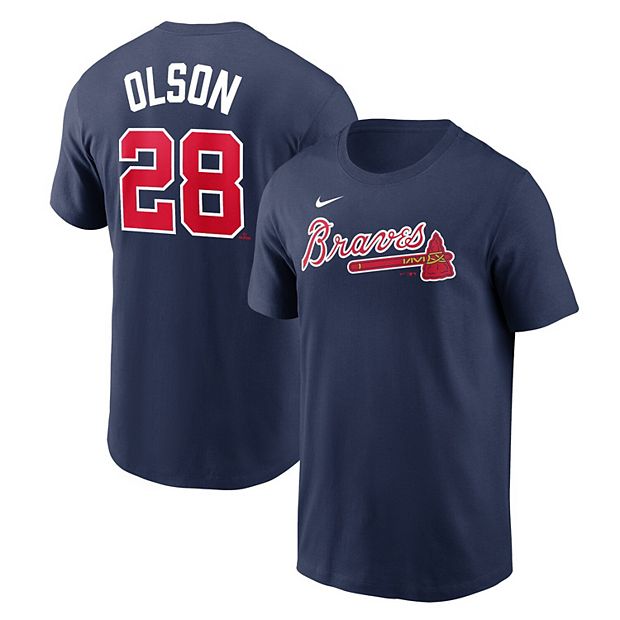 Men's Atlanta Braves Matt Olson Nike Baseball shops Jersey XL