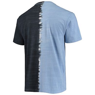 Men's Mitchell & Ness Sky Blue Kansas City Wiz Vertical Tie-Dye Top