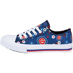 MLB Chicago Cubs Womens Side Woodmark Canvas Shoes 5-6