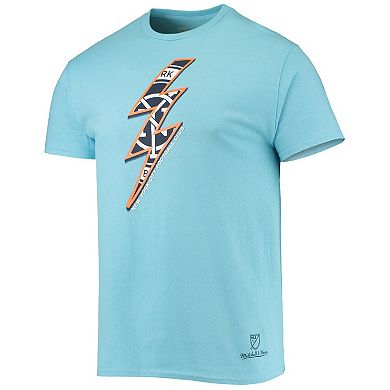 Men's Mitchell & Ness Sky Blue New York City FC Voltage T-Shirt