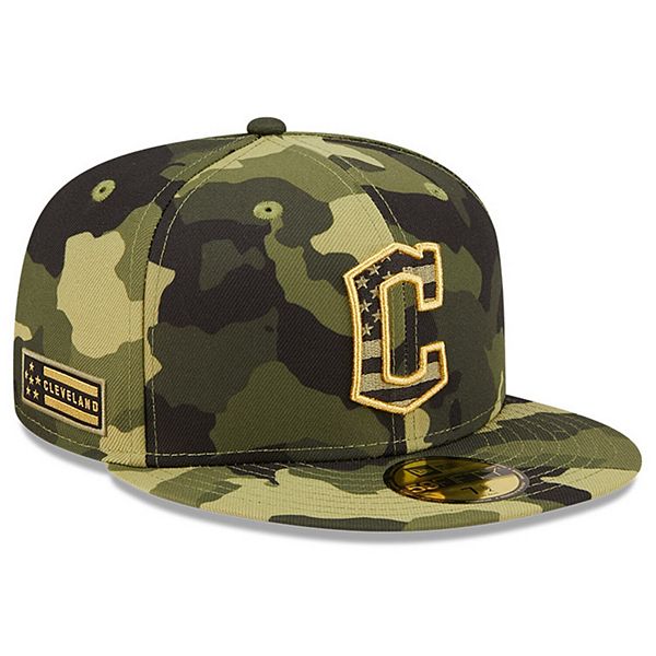 Cincinnati Reds New Era Camo 2022 Armed Forces Day 39THIRTY Flex Hat