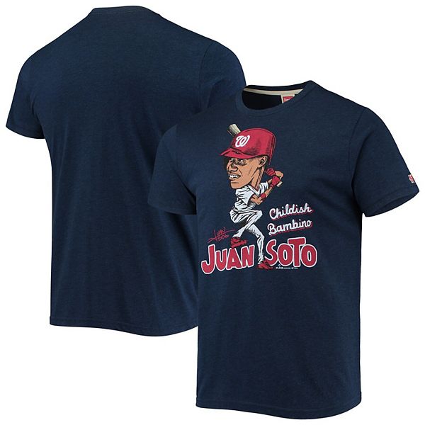 Youth Juan Soto Red Washington Nationals Player T-Shirt