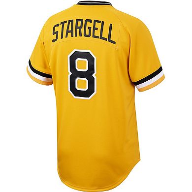 Willie Stargell Pittsburgh Pirates Mitchell & Ness Cooperstown Collection Authentic Jersey - Gold