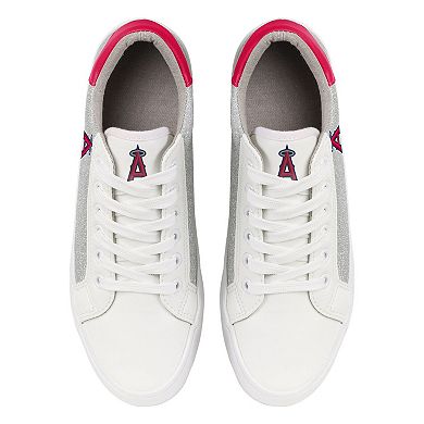Women's FOCO Los Angeles Angels Glitter Sneakers