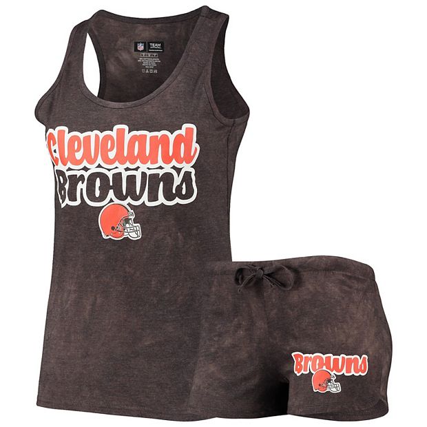 CONCEPTS SPORT Women's Concepts Sport Brown Cleveland Browns Plus