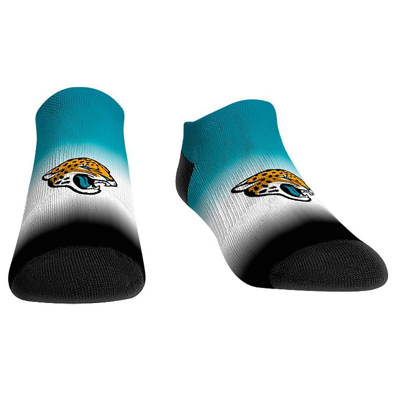 Womens Rock Em Socks Jacksonville Jaguars Dip-Dye Ankle Socks, Size: Small