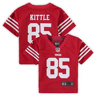 Infant Nike George Kittle Scarlet San Francisco 49ers Team Player Game Jersey
