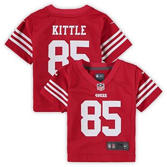 Infant Nike George Kittle Scarlet San Francisco 49ers Team Player Game Jersey