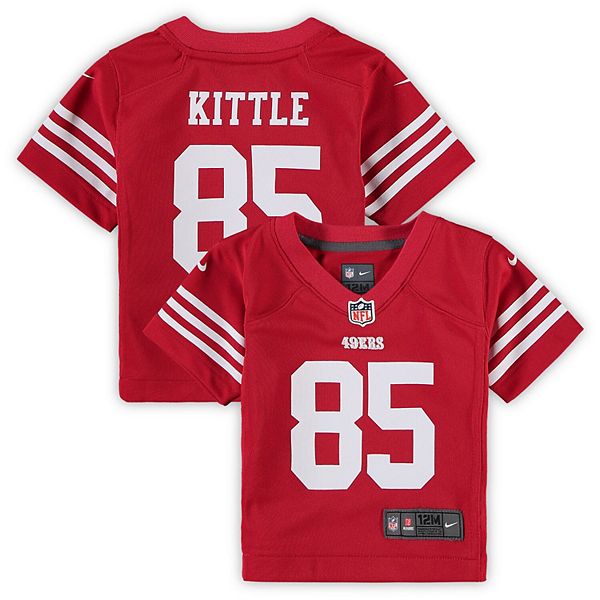 Infant Nike George Kittle Scarlet San Francisco 49ers Player Game Jersey