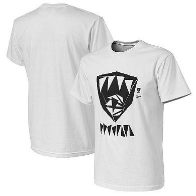 Men's NBA x Naturel White Brooklyn Nets No Caller ID T-Shirt